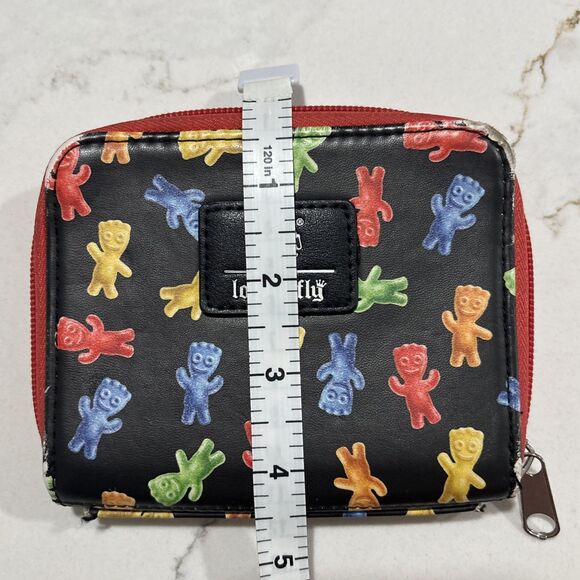 Vegan Faux Leather Loungefly Sour Patch Kid Wallet - Picture 3 of 13
